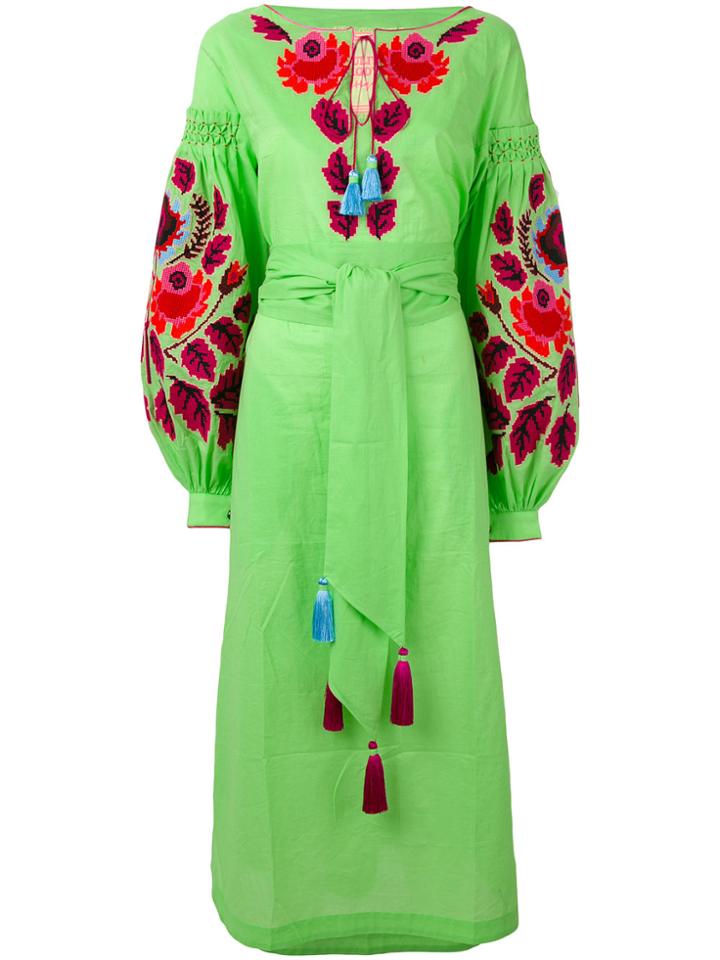 Yuliya Magdych 'eden Tree' Dress - Green