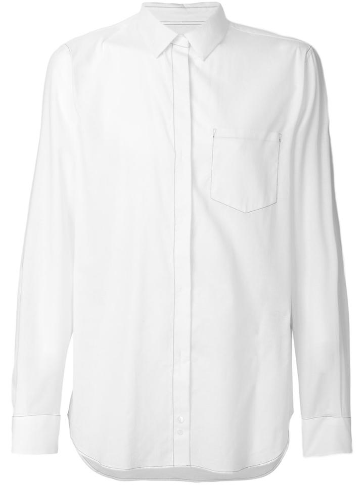Ann Demeulemeester Plain Shirt - White
