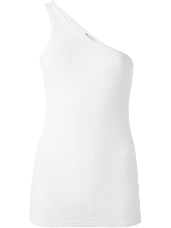 Rosetta Getty One Shoulder Tank - White