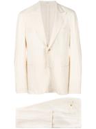 Boglioli Classic Straight-fit Suit - White