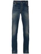 Balmain - Distressed Jeans - Men - Cotton/spandex/elastane - 34, Blue, Cotton/spandex/elastane