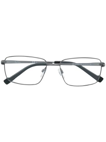 Pierre Cardin Eyewear Square Frame Glasses - Metallic