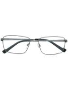 Pierre Cardin Eyewear Square Frame Glasses - Metallic