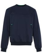 Prada Jersey Crew Neck Sweater - Blue