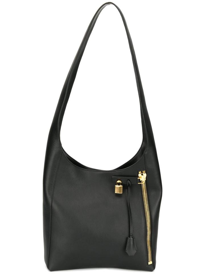 Tom Ford Large Alix Shoulder Bag - Black