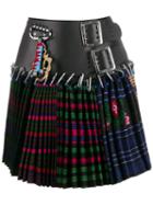 Chopova Lowena Pleated Mini Skirt - Black