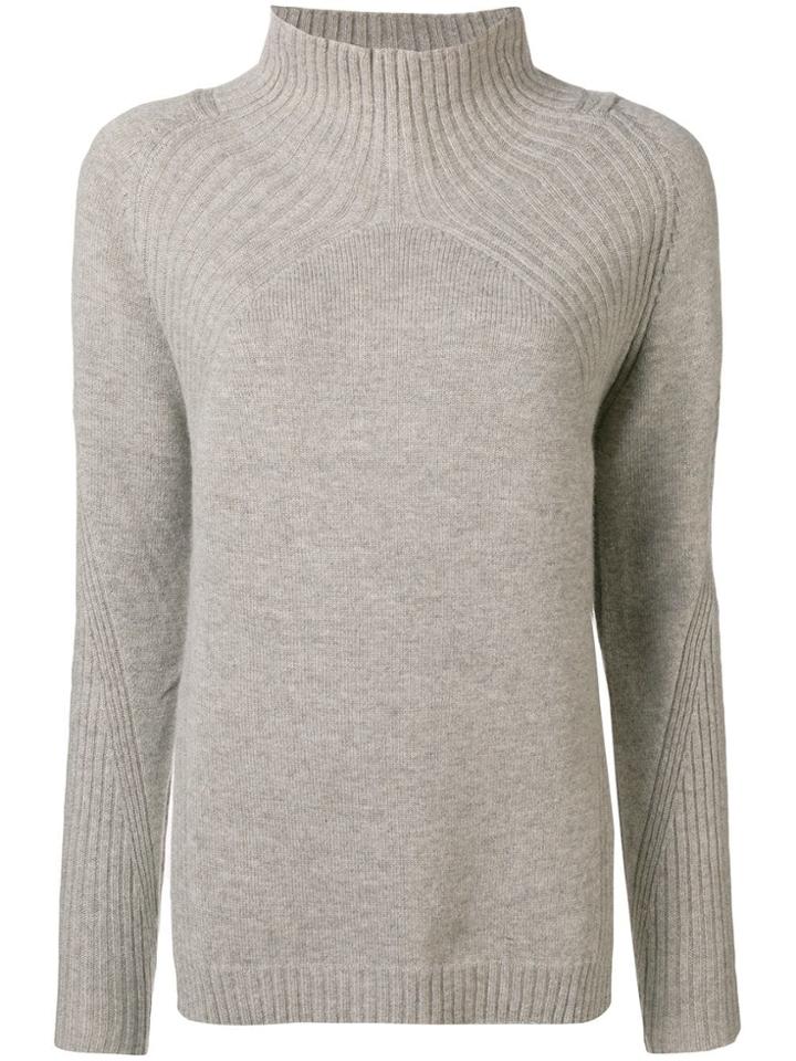 Max & Moi Pagoda Sleeve Sweater - Brown