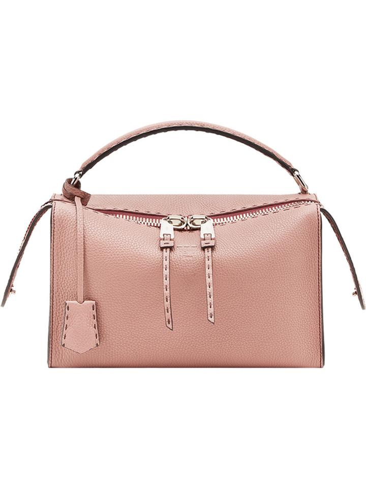 Fendi Lei Selleria Tote Bag - Pink & Purple