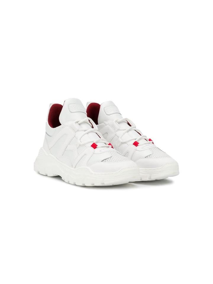 Gallucci Kids Hi Top Sneakers - White