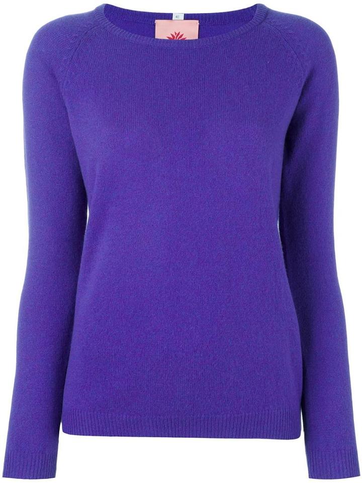 Alyki 'ines' Jumper, Women's, Size: 40, Pink/purple, Wool/cashmere