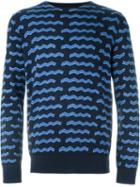 A.p.c. Zig Zag Intarsia Sweater