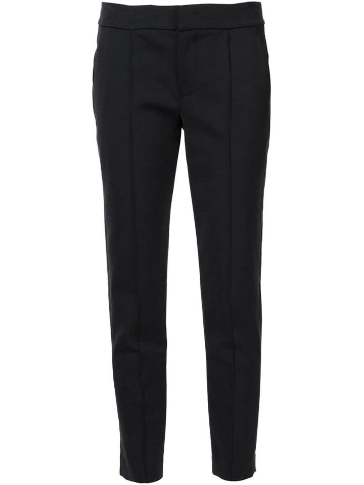 Vince Fitted Pintuck Trousers
