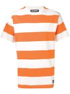 Neighborhood Striped Short-sleeve T-shirt - Orange