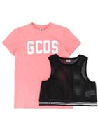 Gcds Kids Teen T-shirt And Top Set - 042 Rose