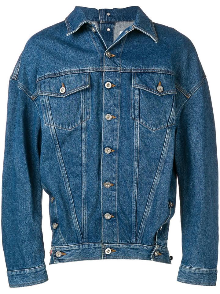 Diesel Red Tag Slim Denim Jacket - Blue