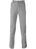 Incotex - Check Trousers - Men - Cotton/linen/flax - 31, Blue, Cotton/linen/flax