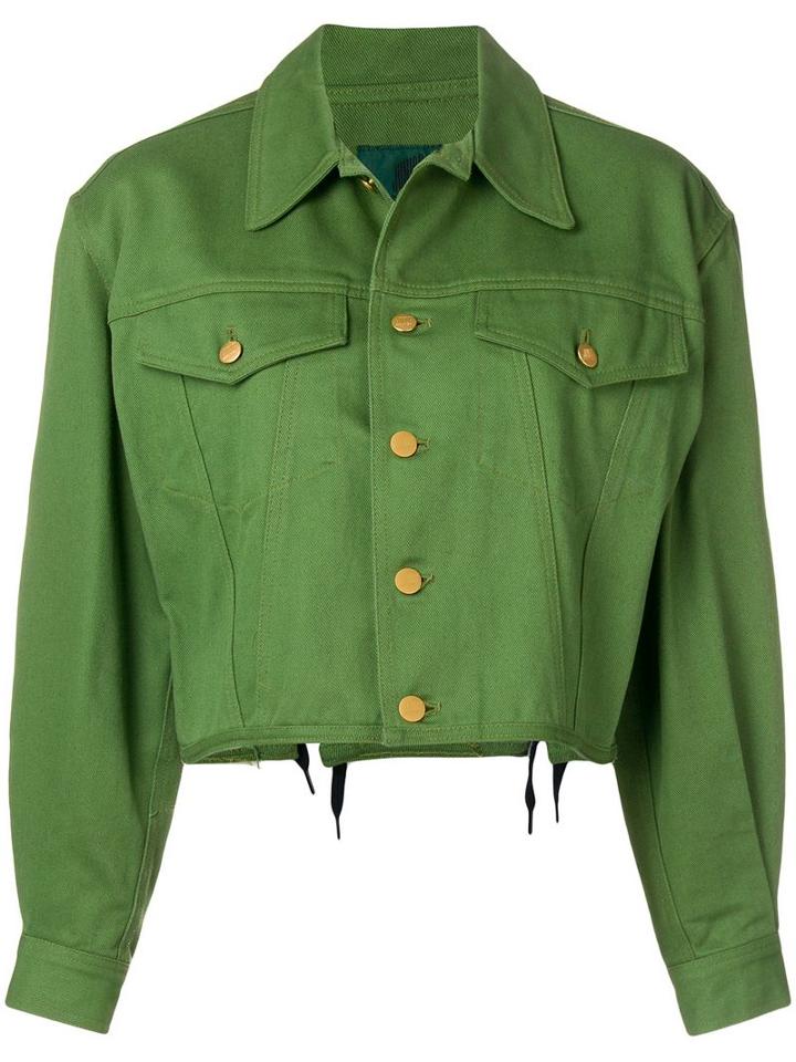 Jean Paul Gaultier Pre-owned Boxy Buttoned Jacket - Green