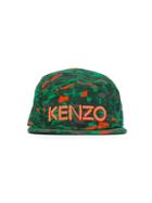 Kenzo Kids Patterned Baseball Cap, Boy's, Green
