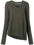 Rundholz Black Label Asymmetric Sweatshirt - Green