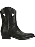 Golden Goose Deluxe Brand Star Detail Cowboy Boots