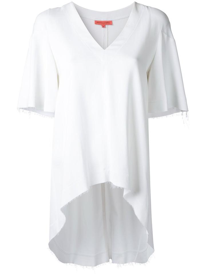 Manning Cartell Daily Edition Oversized T-shirt, Women's, Size: 6, White, Spandex/elastane/viscose