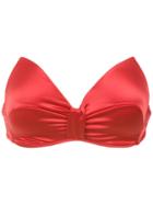 Amir Slama Strapless Cropped Top - Red