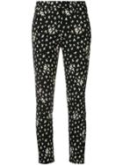 Dondup Star Print Trousers - Black