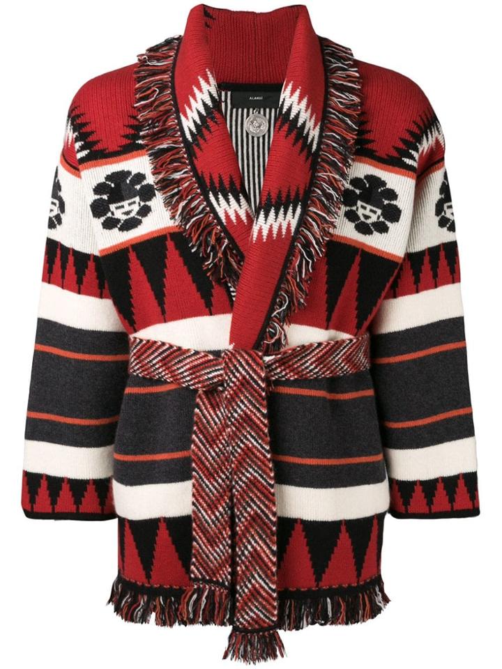 Alanui New Iconic Cardigan - Black