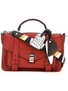 Proenza Schouler - Ps1 Medium Bag - Women - Calf Leather - One Size, Women's, Red, Calf Leather