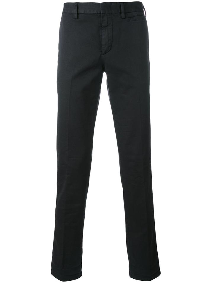 Prada - Classic Chinos - Men - Cotton/spandex/elastane - 48, Blue, Cotton/spandex/elastane