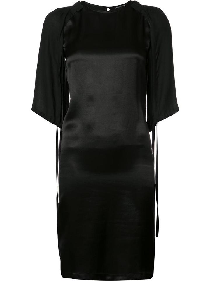 Ann Demeulemeester Shift Dress, Women's, Size: 34, Black, Silk