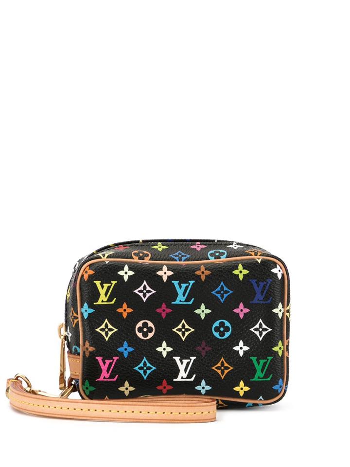 Louis Vuitton Pre-owned Monogram Wapity Pouch - Black