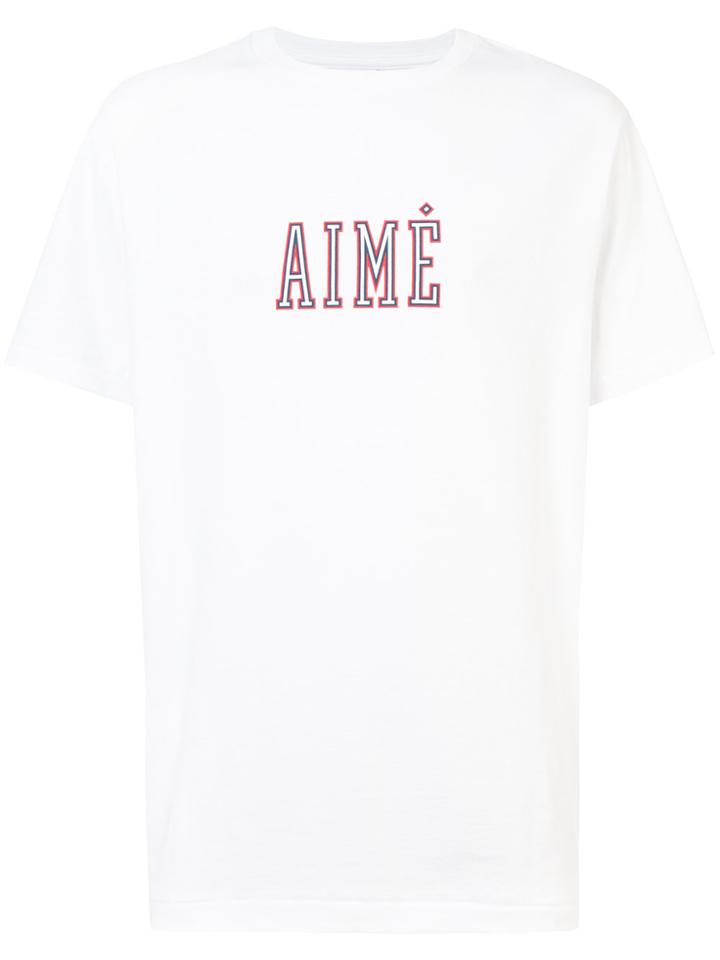 Aimé Leon Dore Logo Print T-shirt - White