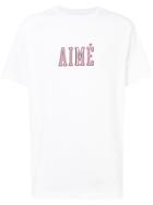 Aimé Leon Dore Logo Print T-shirt - White