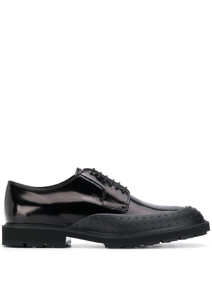 Tod's Tod's Xxm05c0h370akt B999 Nero Leather/fur/exotic Skins->leather