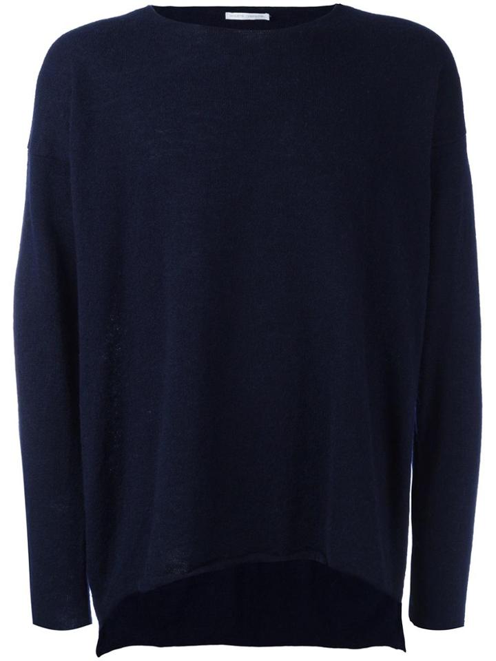 Société Anonyme Raw Edge Tail Hem Jumper - Blue