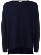 Société Anonyme Raw Edge Tail Hem Jumper - Blue