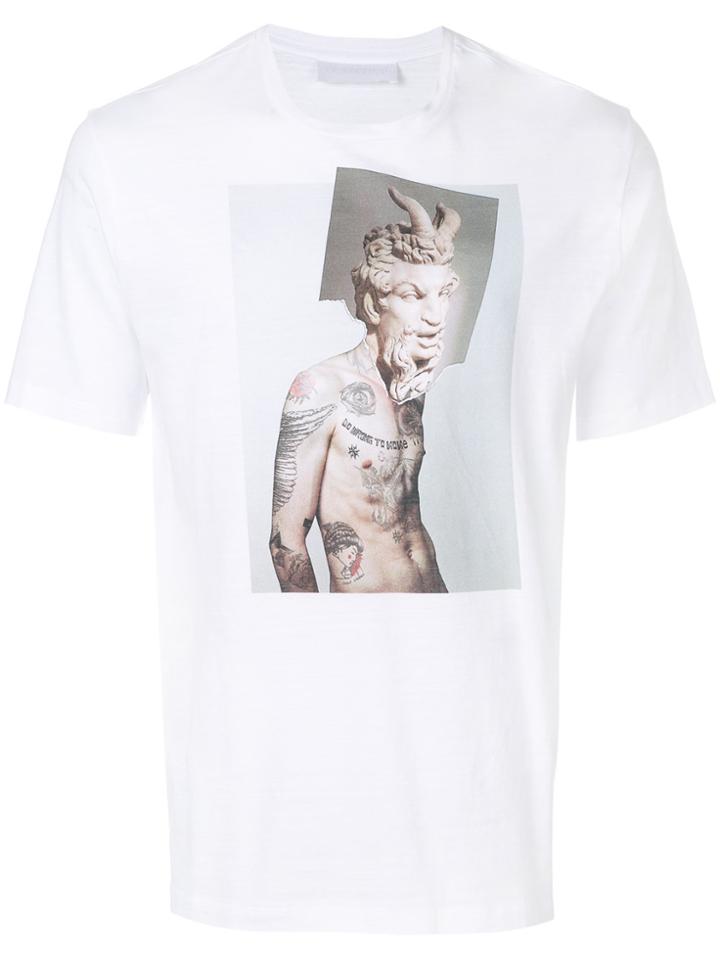 Neil Barrett Photographic Print T-shirt - White