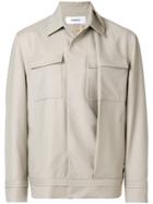 Chalayan Military Style Fold Jacket - Neutrals