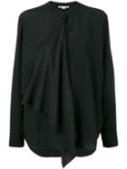 Stella Mccartney Asymmetric Panel Shirt - Black