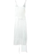 Ports 1961 Asymmetric Hem Dress, Women's, Size: 42, White, Viscose