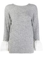 3.1 Phillip Lim V-neck Sweater - Grey