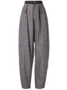 Bassike Denim Button Detail Pant - Grey