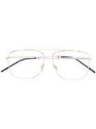 Dior Eyewear Aviator Shaped Glasses - Metallic