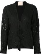 Loyd/ford Sequin Embellished Jacket
