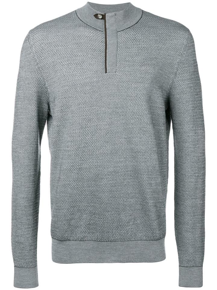 Ermenegildo Zegna High Neck Sweater - White