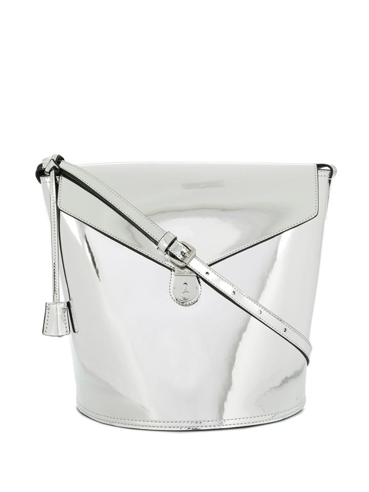 Calvin Klein 205w39nyc Hanging Tag Detail Reflective Shoulder Bag -