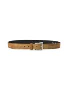 Ivo Scunzani - Scunzani Ivo Pour L'eclaireur Belt - Men - Leather - L, Yellow/orange, Leather