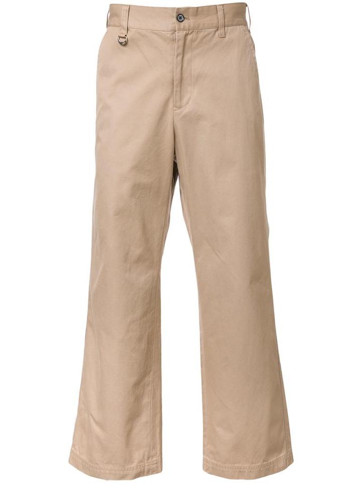 Guild Prime Wide Leg Trousers, Men's, Size: 0, Brown, Cotton