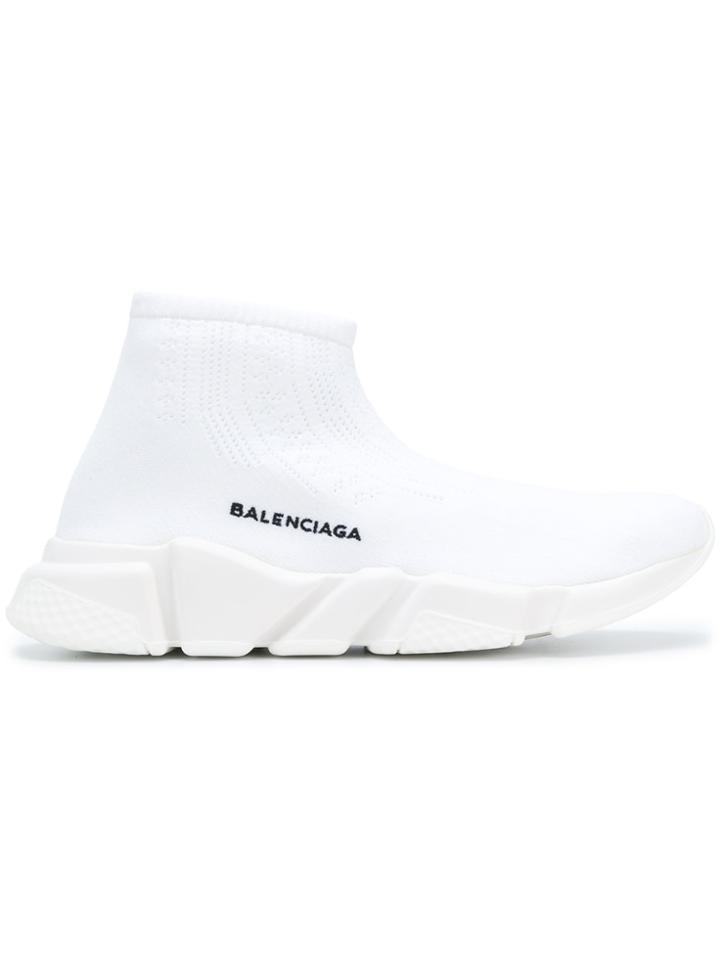 Balenciaga Speed Sneakers - White